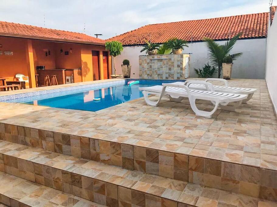 Casa Com Piscina Itanhaem Cibratel II别墅 外观 照片